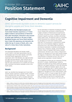 QAIHC Position Statement - Cognitive impairment and dementia