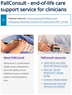 PallConsult - end-of-life care support service for clinicians