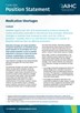QAIHC Position Statement - Medication Shortages